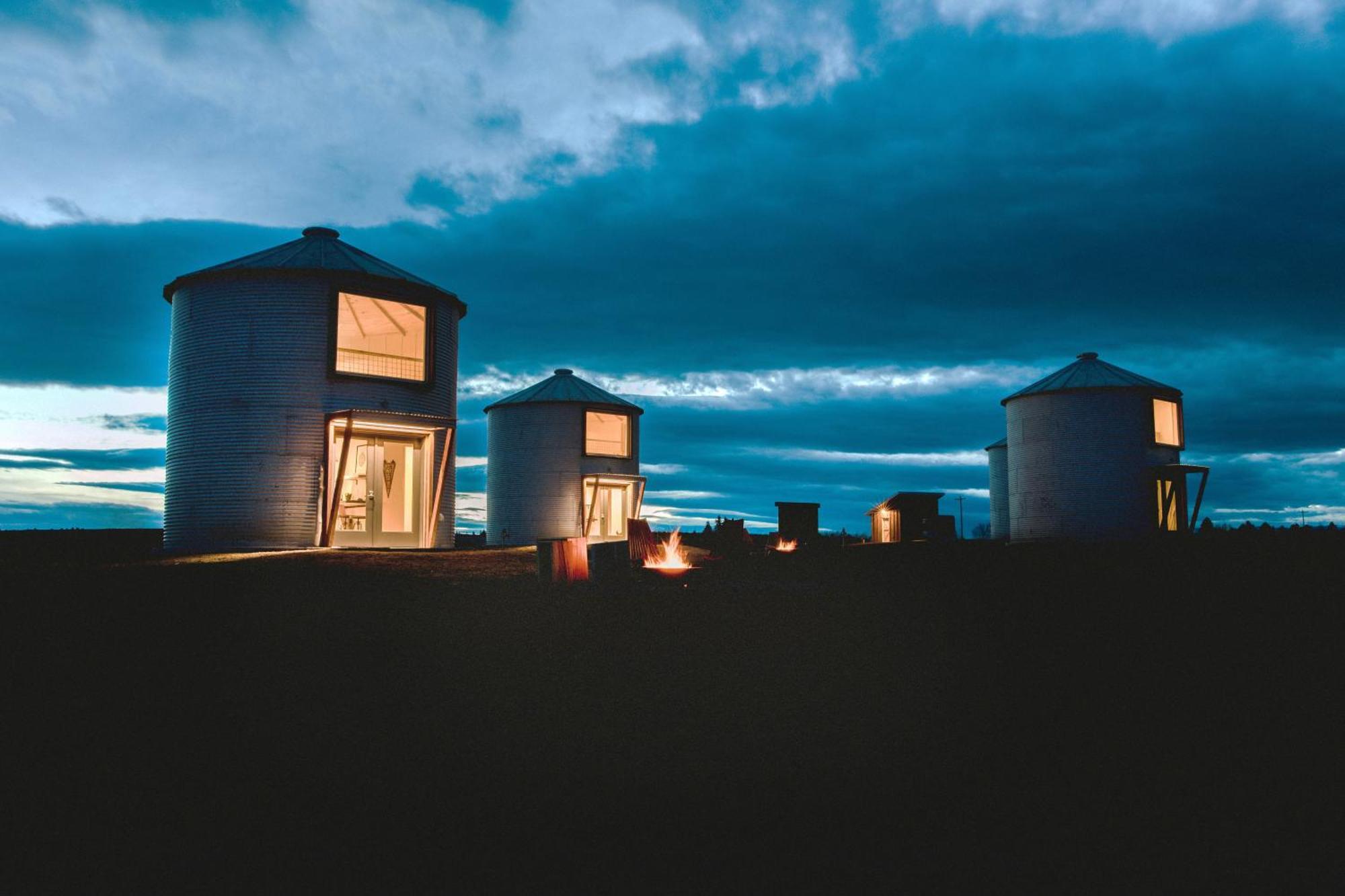Clark Farm Silos - 5 Silo Mountain View Retreat Калиспелл Экстерьер фото