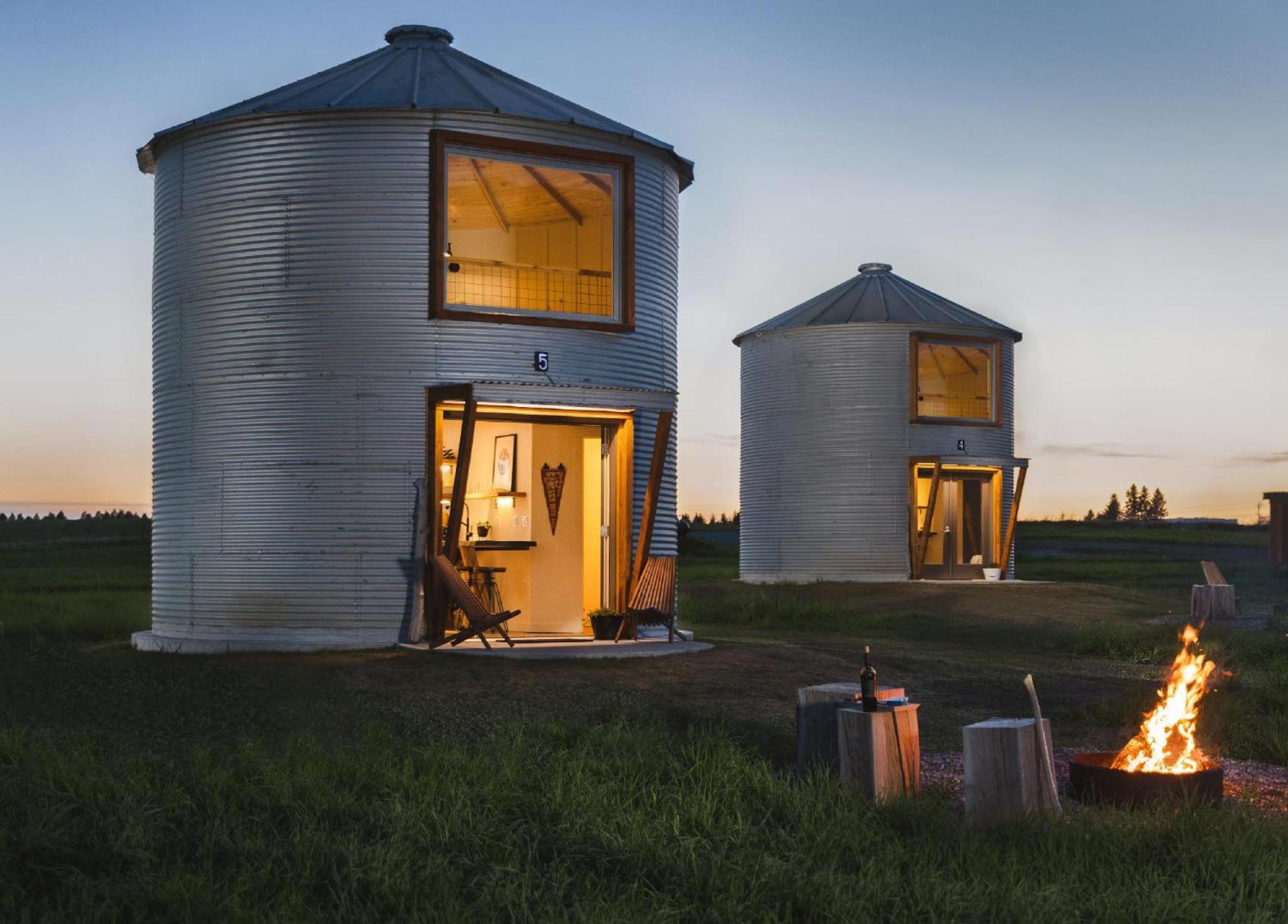 Clark Farm Silos - 5 Silo Mountain View Retreat Калиспелл Экстерьер фото