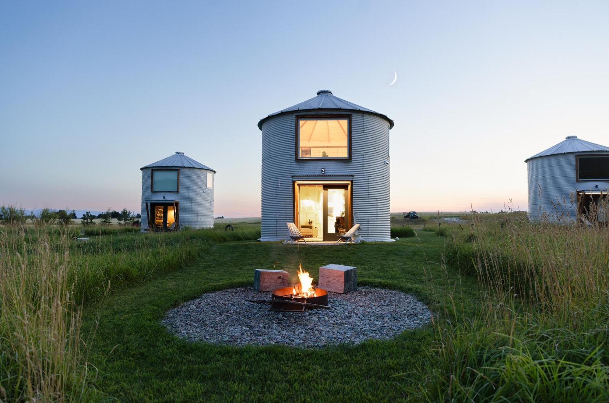 Clark Farm Silos - 5 Silo Mountain View Retreat Калиспелл Экстерьер фото